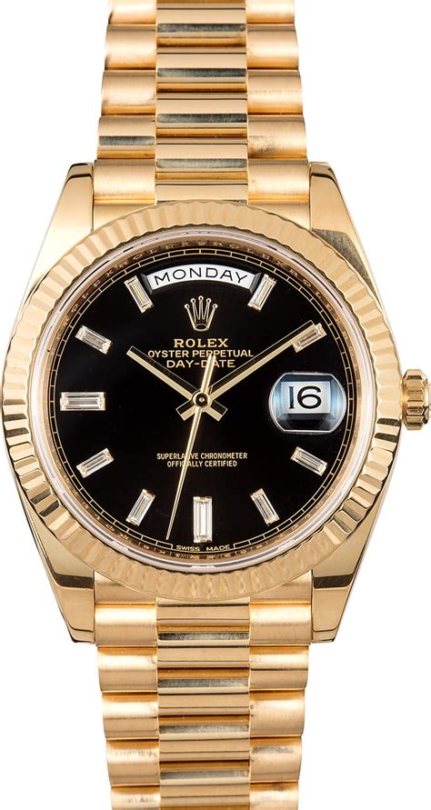 rolex day date 40 mm.